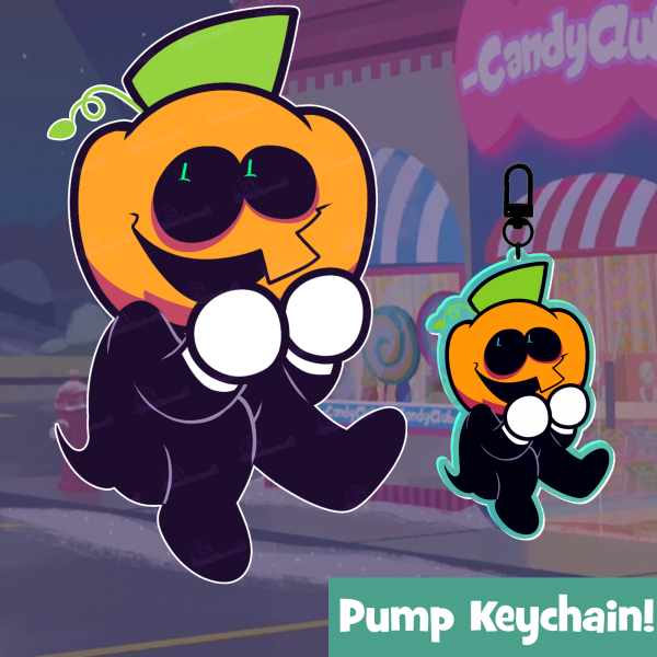 Pump! Keychain (Spooky Month)