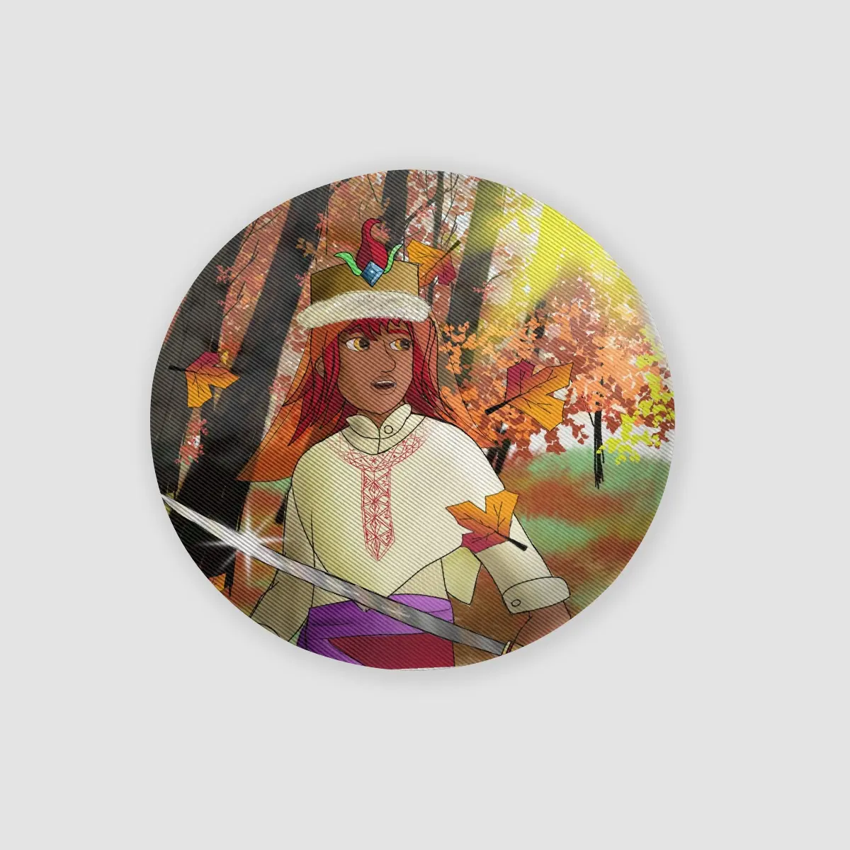 The Calling Lenticular Round Badge