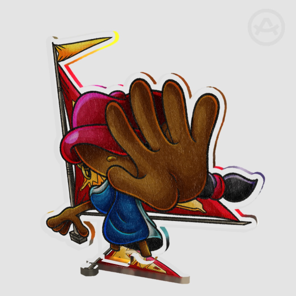 Numbuh 5 KND/ Codename Kids Next Door Series  Clear Acrylic Standees