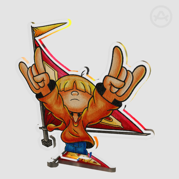 Numbuh 4 KND/ Codename Kids Next Door Series  Clear Acrylic Standees