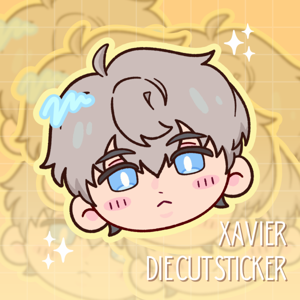 Xavier - Die Cut Sticker