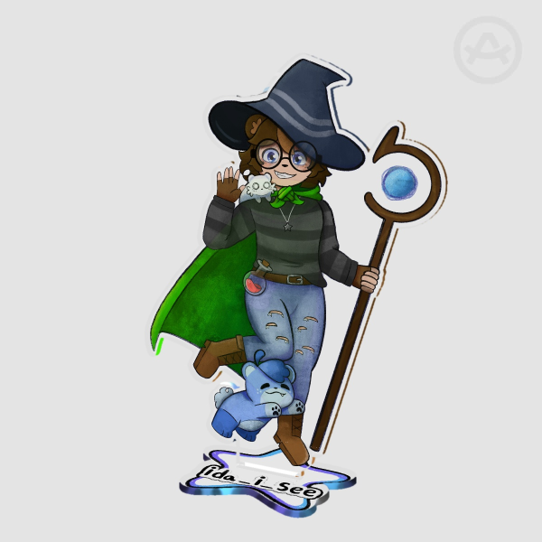 Clear Acrylic Standees of ida_i_see