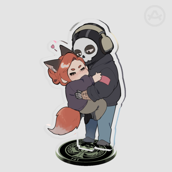 Viktoria & Ghost Acrylic Standee