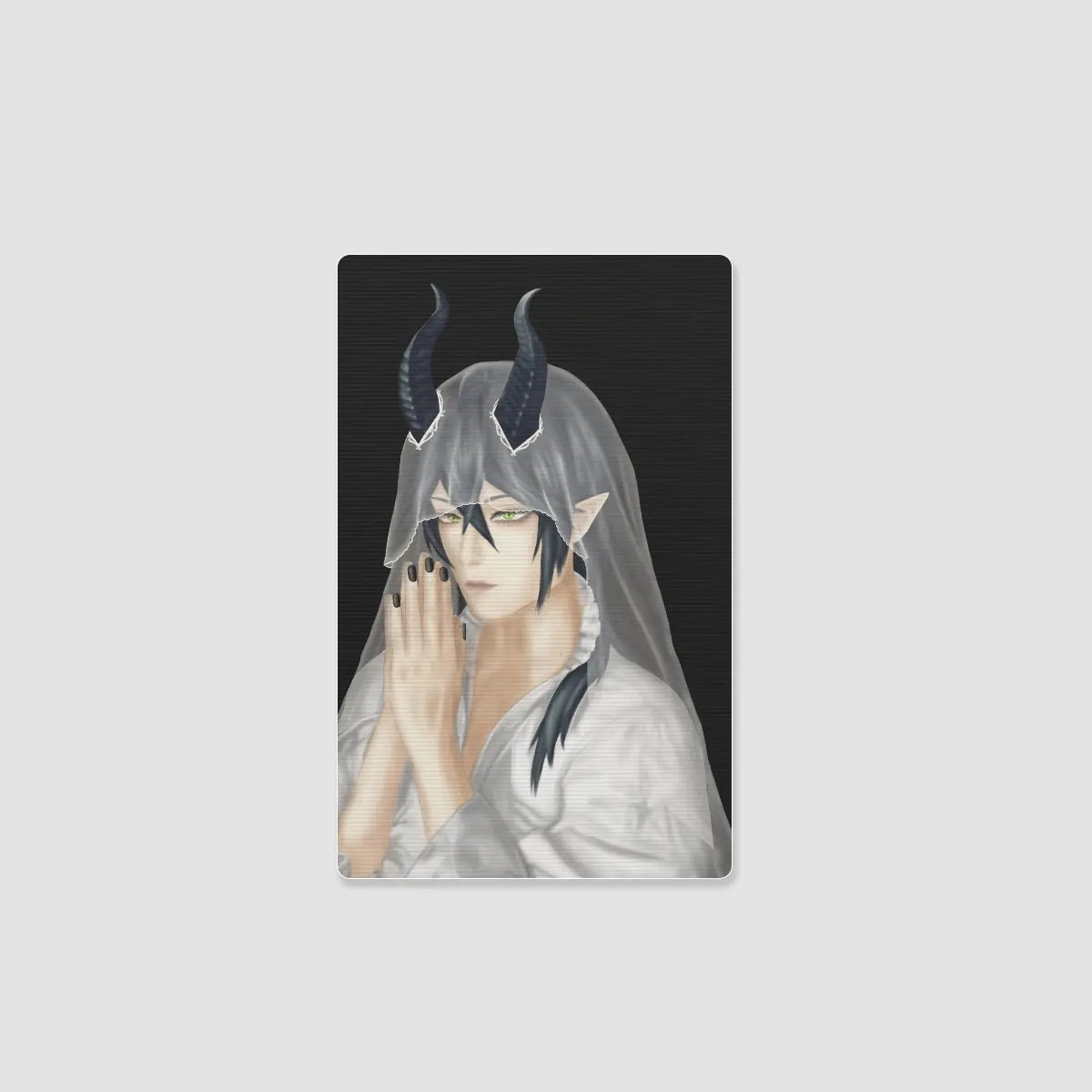 Malleus wedding flip card (2 images in 1)