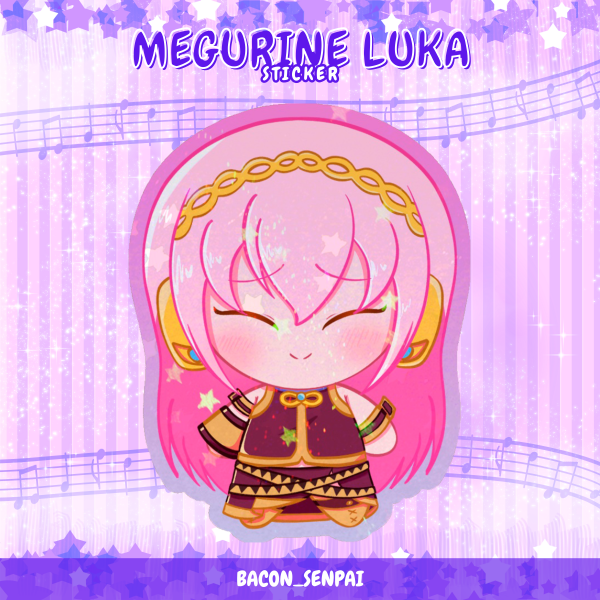 LUKA HOLOGRAPHIC STICKER