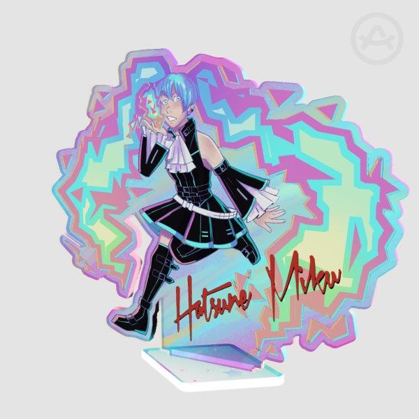 Promare Burnish Miku standee