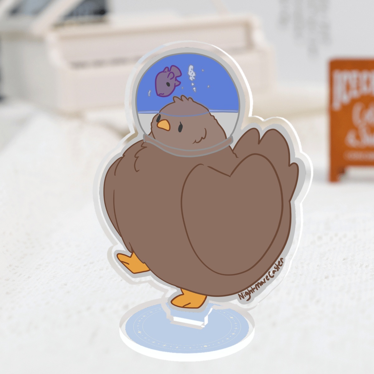 Deepsea Diver Chicken Acrylic Standees