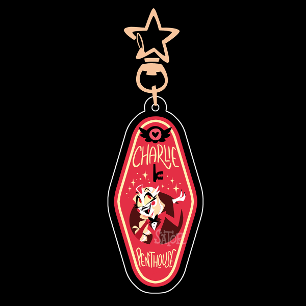 Charlie room keychain