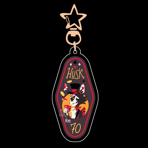 Husk room keychain