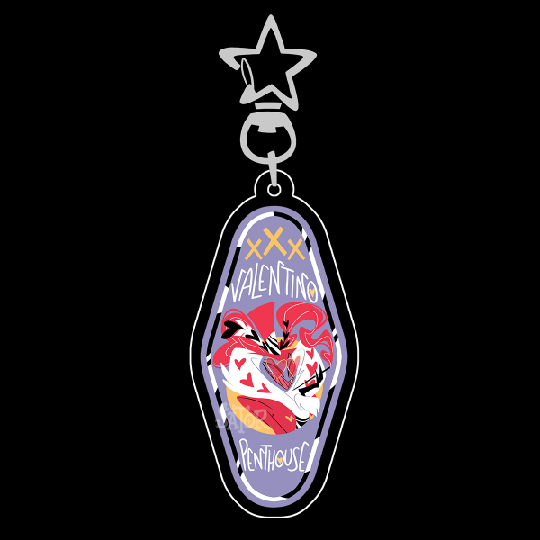 Valentino room keychain
