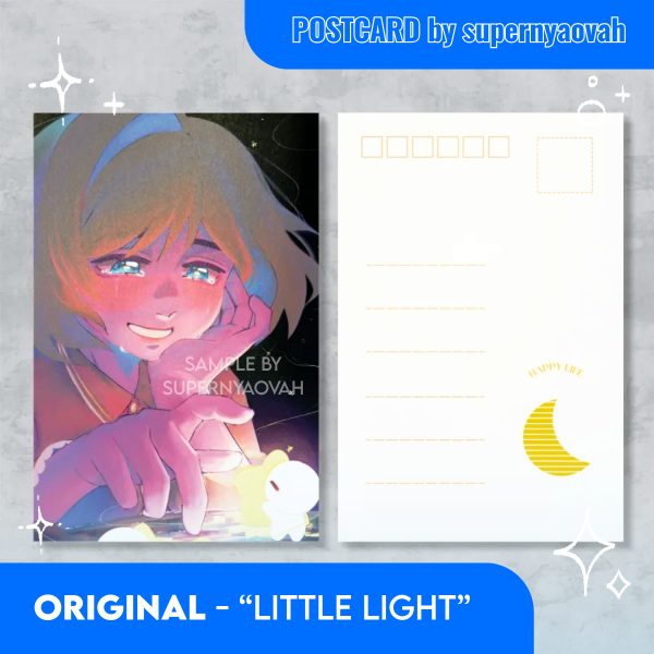 "Little Light" Postcard (ORIGINAL PIECE)
