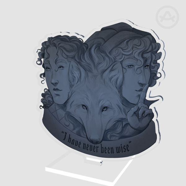 Memory Stone - Clear Standee