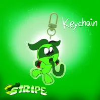 Peep Fruit Acrylic Keychain