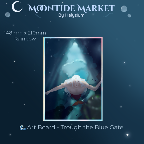 🌊 Art board - Through the Blue Gate 