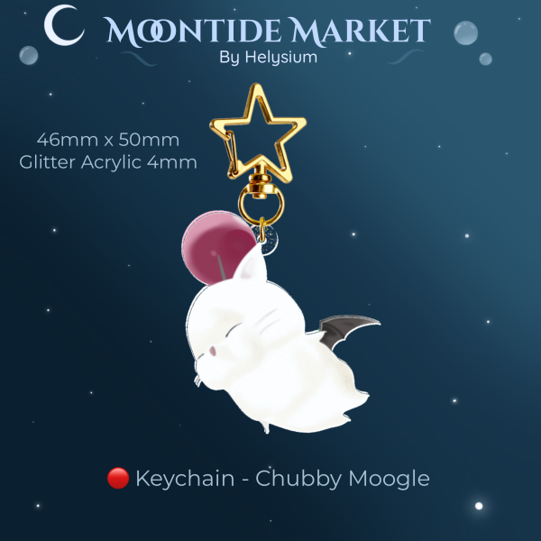 π΄ Keychain - Chubby Moogle