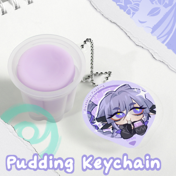 [ Dislyte ] Tang Yun Pudding keychain