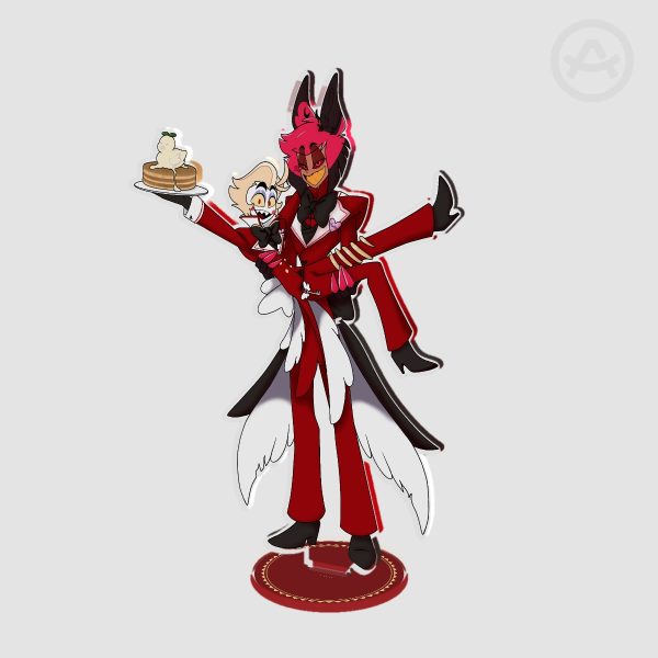 Hazbin Café Radioapple Standee
