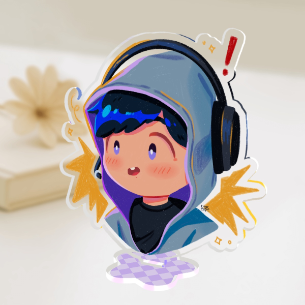 Gamer Kook Clear Acrylic Standee
