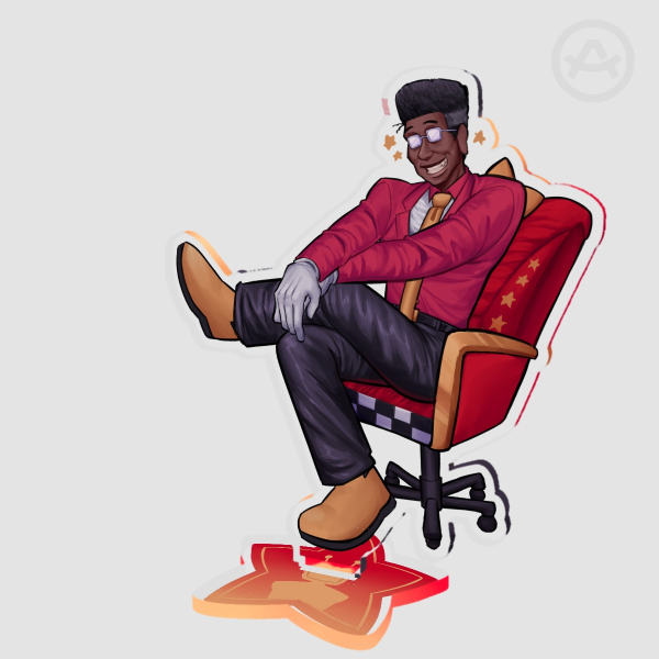 Human Tenna Acrylic Standee