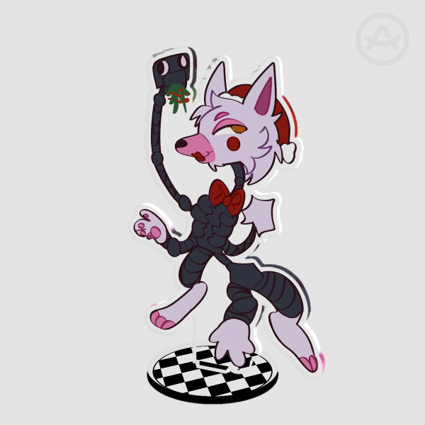 Christmas mangle standee
