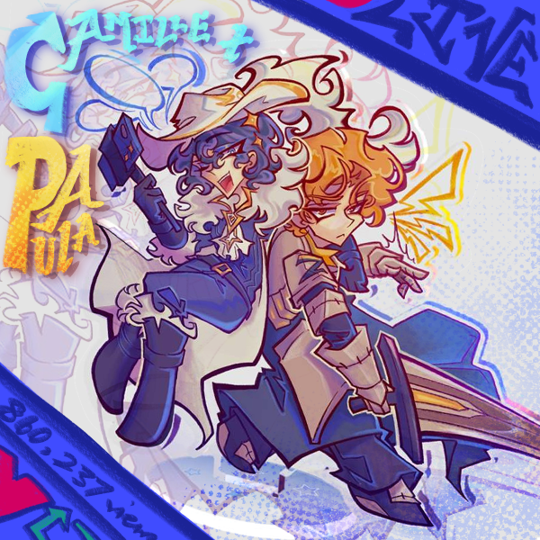 Camille/Paula – Clear Acrylic Standee