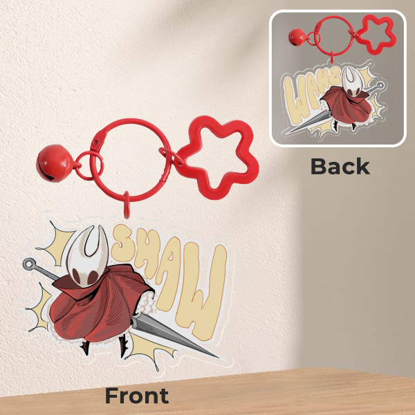 Hornet Clear Acrylic Keychain!