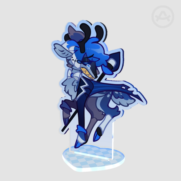 2PAlastor | Colored Edge Acrylic Standee