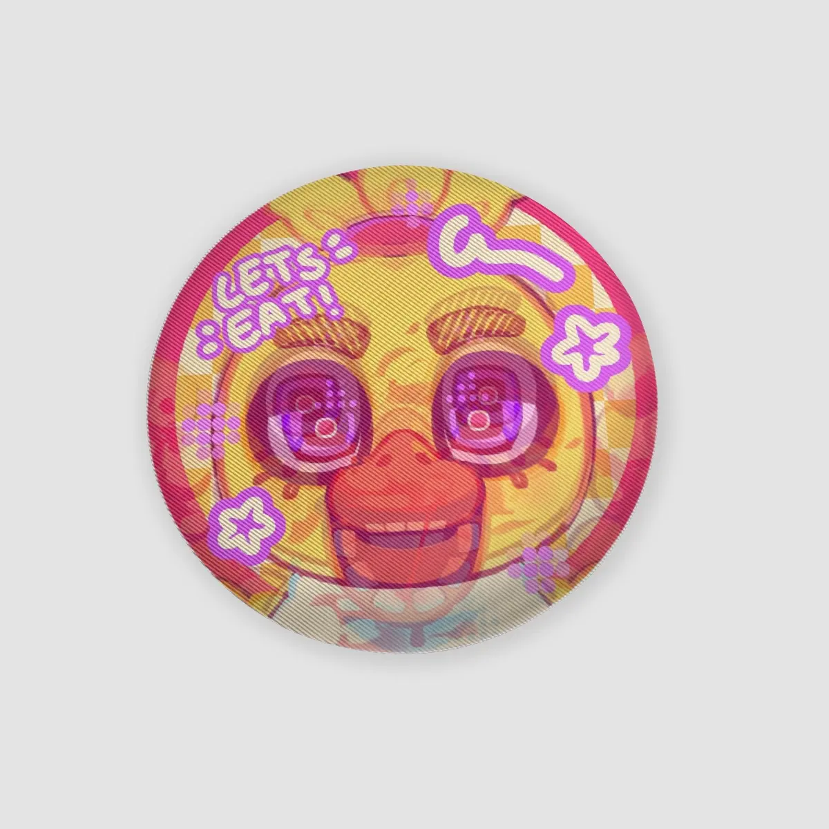 Chica | Lenticular Round Badge