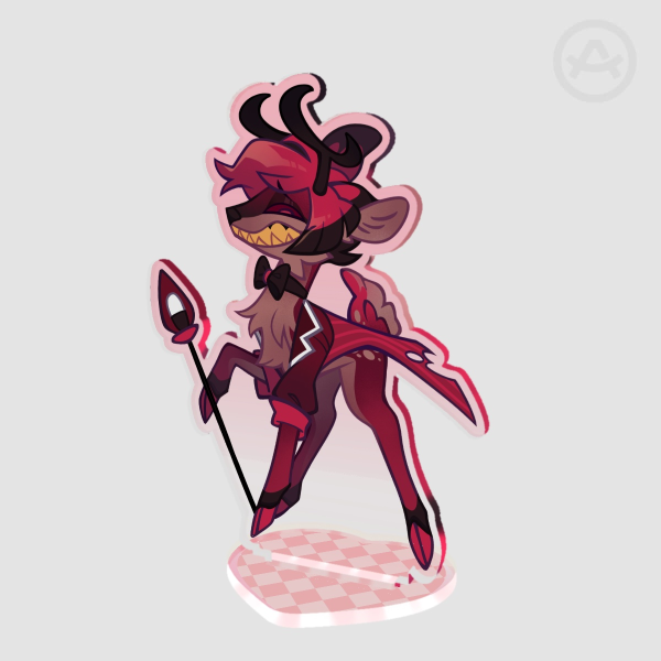 Alastor | Colored Edge Acrylic Standee