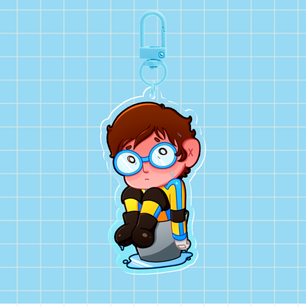 Waterboy in Bucket Acrylic Keychain Dispatch Herm