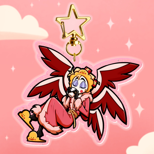 Chillax Lucifer Keychain