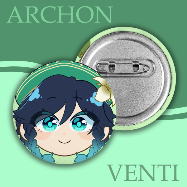 Venti | Plush Badge