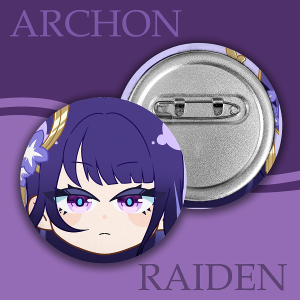Raiden Shogun | Plush Badge