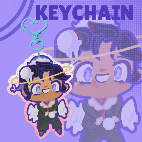 Skizzleman Christmas Keychain