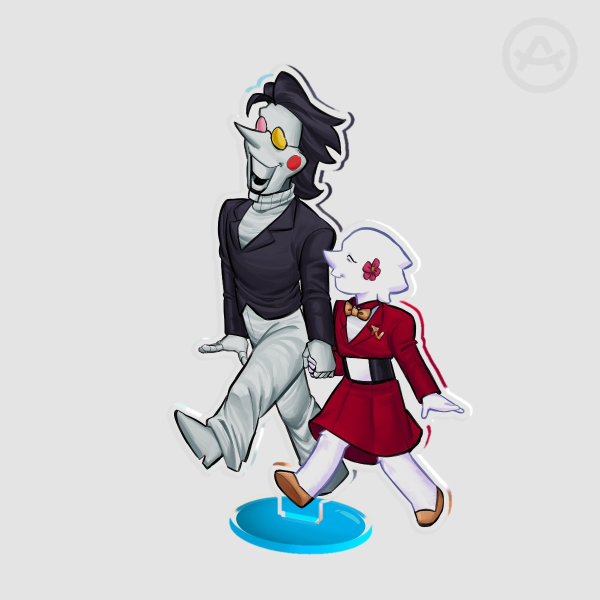 Spamton and Cammi Acrylic Standee