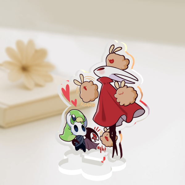 Cute Critters- Hollow Knight Silksong- Clear Acrylic Standees