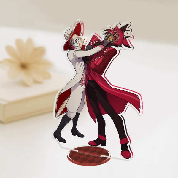 Radioapple Fighting Clear Acrylic Standees