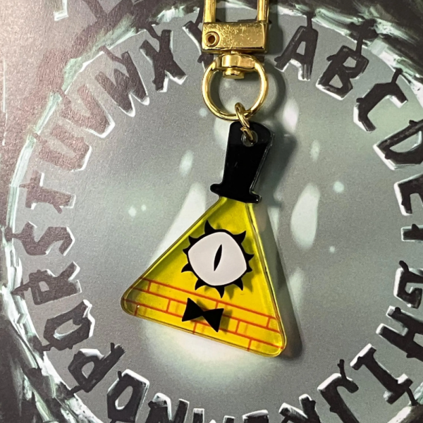 Bill Cipher keychain