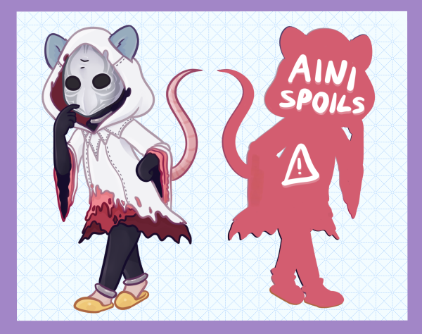 (*AINI SPOILERS*) Masked Woman Keychain