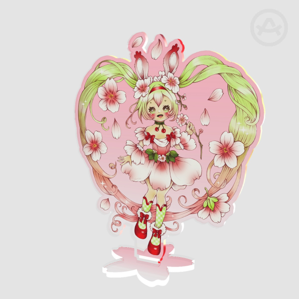 Ania 2025 Spring Colored Edge Acrylic Standees