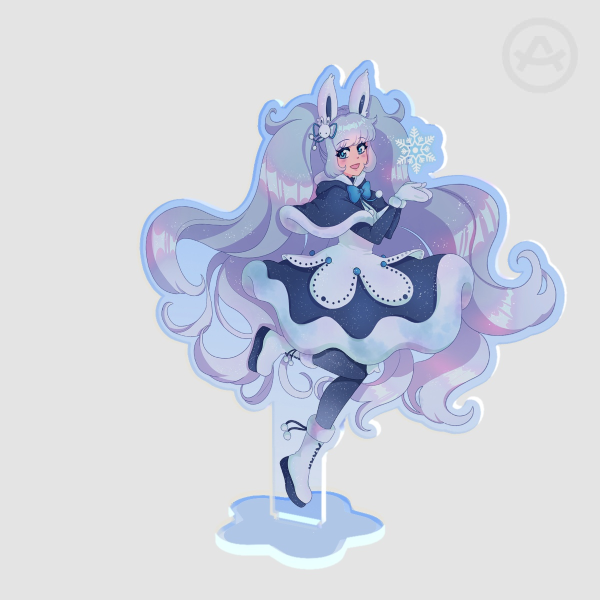 Ania 2024 Winter Colored Edge Acrylic Standees