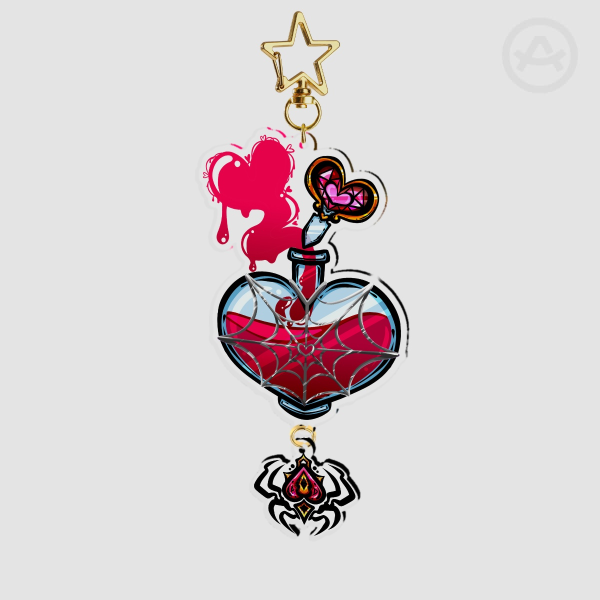 Angel Dust Perfume - Connected acrylic keychain