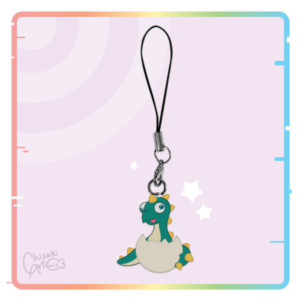 Pogchomp Epoxy Phone Charm