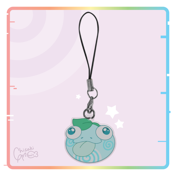 Frobble Epoxy Phone Charm