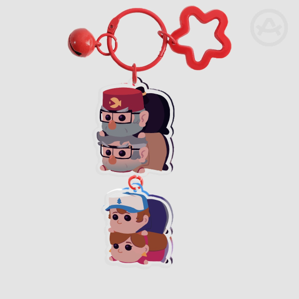 Pines Family Connection Acrylic Keychains