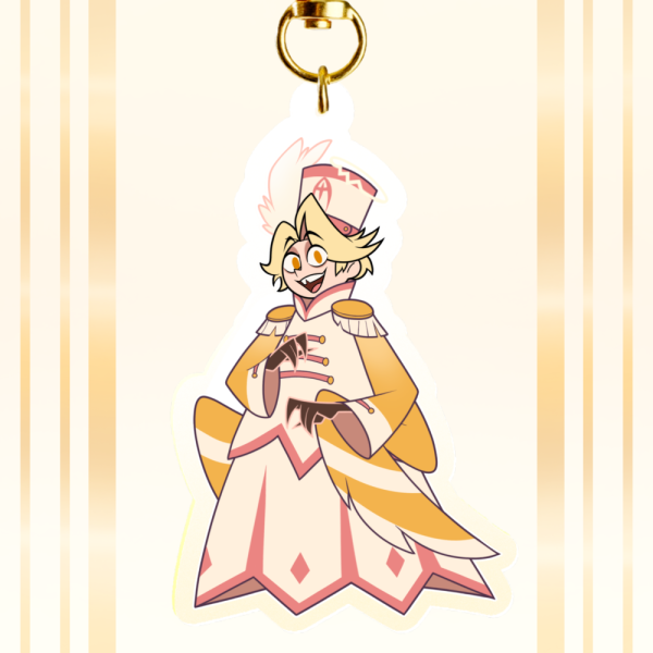 Abel hazbin hotel keychain