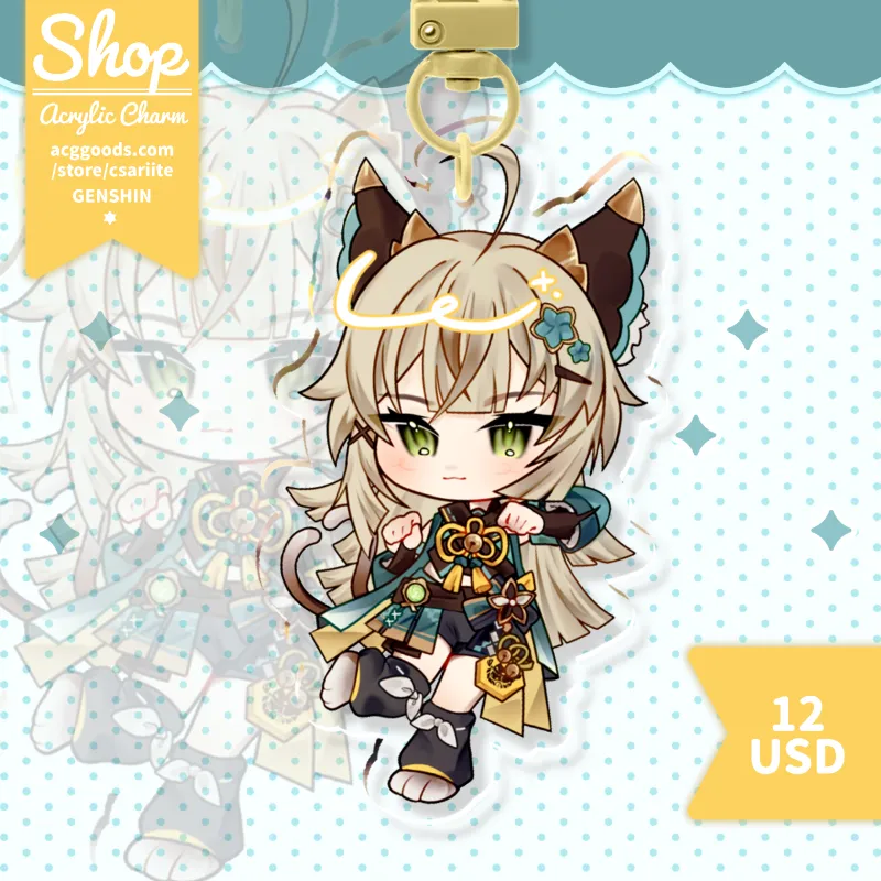 アクセサリー kirara Kirara ⟡ Genshin Acrylic Keychain by Csariite - ACGGOODS