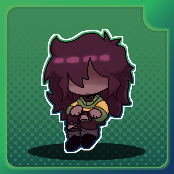 Mini-Kris Acrylic Charm