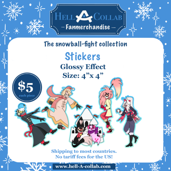Abel Snowball-fight Collab Sticker