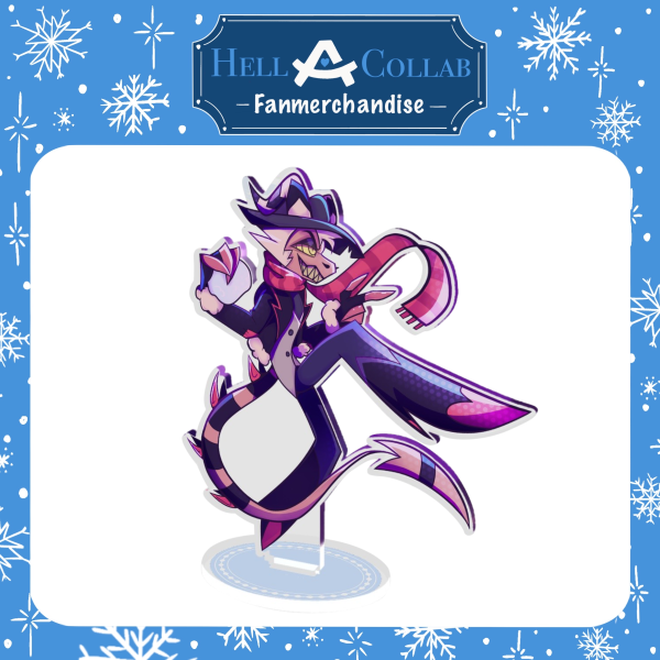 Striker: Snowball-Fight Collab Clear Acrylic Standee